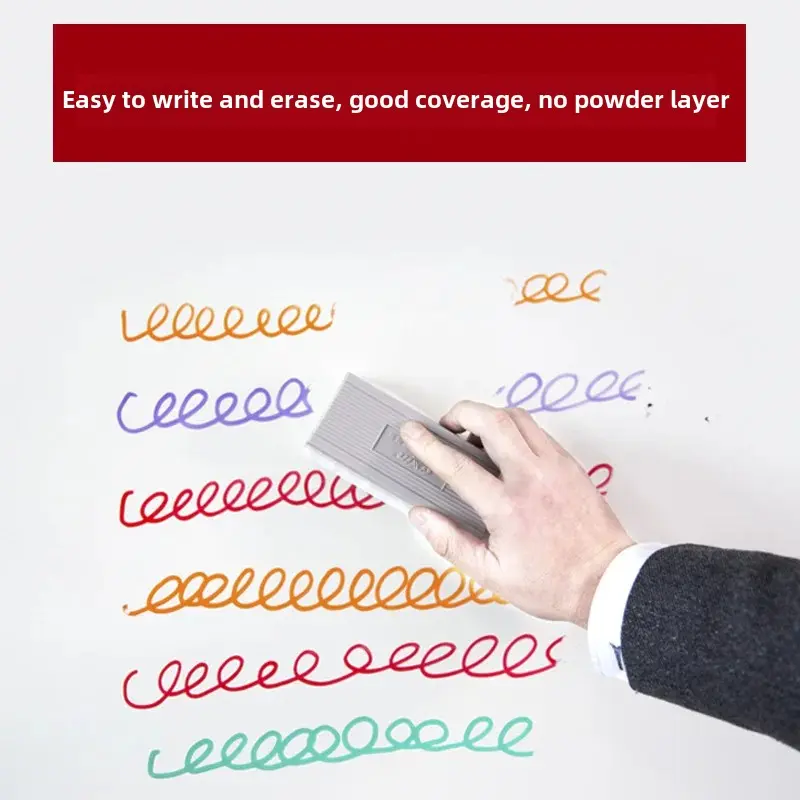 High Density Fiberboard Eraser Whiteboard Glass Dust-Free Pen And Eraser For Children's Drawings Brush Sponge For Whiteboard