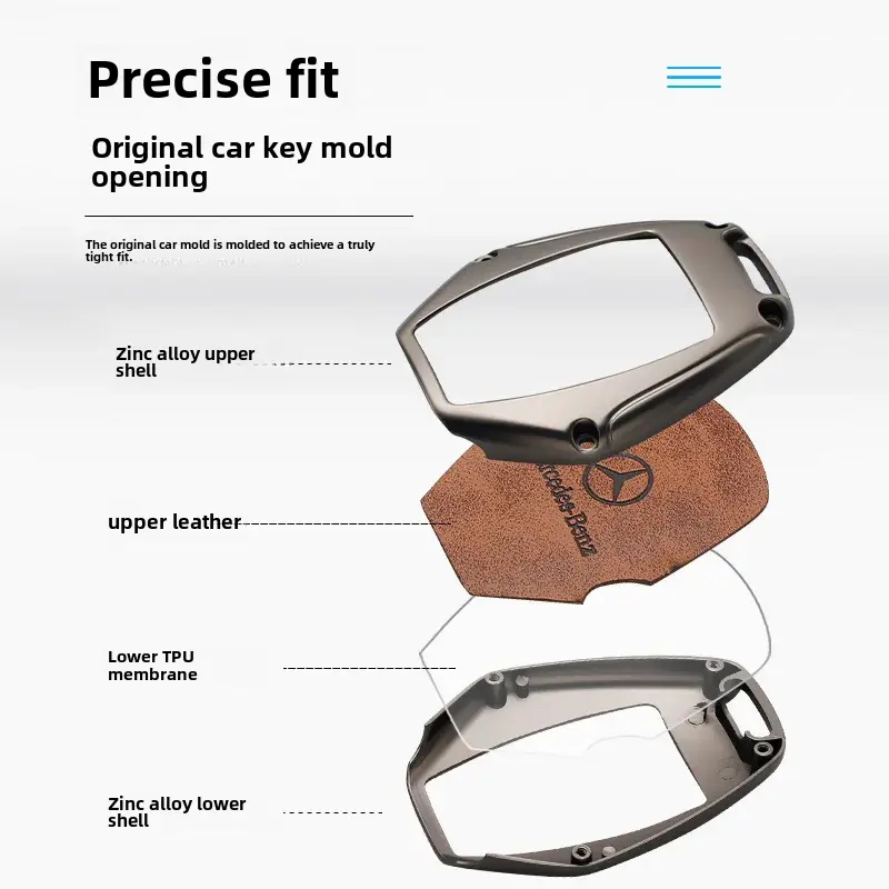 Mercedes-benz Glk300 Key Case V260 Weiapo Old 19 Style Cla200 Car Glc Shell E-clip Cls Bag Gle