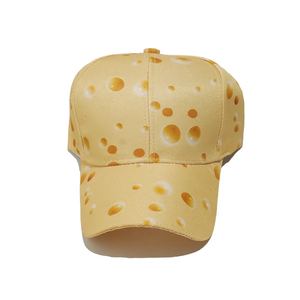 Outdoor Fashion Cheese Yolk Fisherman Hat Men Women Sun Protection Hat UV Blocking Bucket Hat Unisex Summer Cap