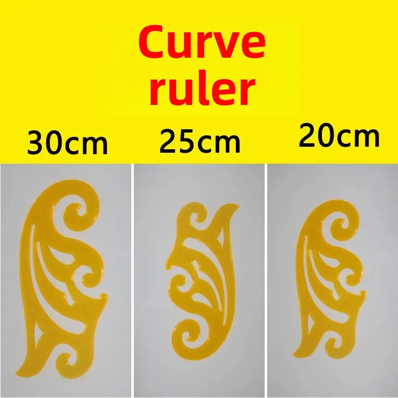 Student Architecture Template Round Oval Drawing Circle Indoor Furniture Decoration Template Size Ruler Other Material