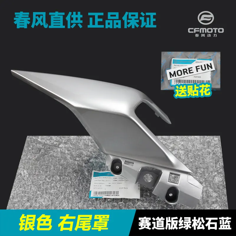 Original Spring Wind Motorcycle Accessories 250SR Racing Version Rear Seat Armrest Rear Cover Shell Protector Rear Wing