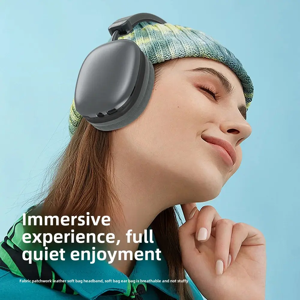 Celebrat New Wireless Bluetooth Deep Bass Headset Good Sound Quality With Microphone ABS Material For Music And Calls