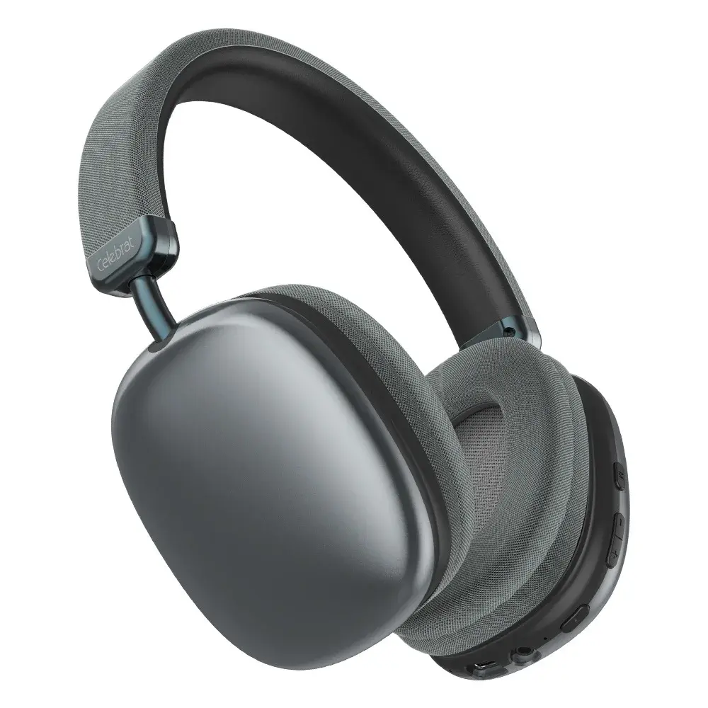 Celebrat New Wireless Bluetooth Deep Bass Headset Good Sound Quality With Microphone ABS Material For Music And Calls