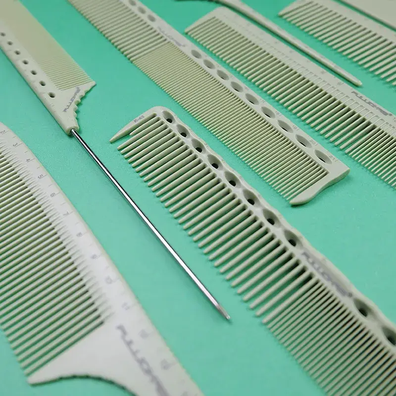 Professional Hairdressing Comb Sharp Tail Comb For Cutting Women's Hair Wigs Black People's Hair Salon Comb From China Mainland