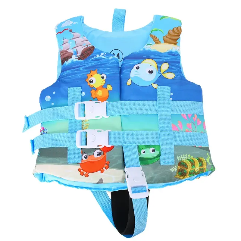 Cartoon Children's Life Jacket Swimming Foam Vest Cute Baby Water Floating Clothes Swim Training Accessories from Mainland China