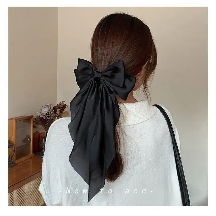 Elegant Butterfly Knot Hair Clip Long Flowing Fairy Tale Style Professional Salon Hair Division And Fixation Hair Clip