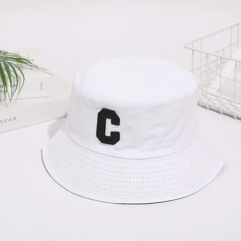 Fishing Cap Trendy Ladies Embroidered Oversized Sunshade Double-Sided Korean Style Face Covering Hat Big Brim UV Protection