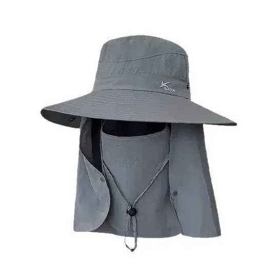 Foldable Summer Camping UV Protection Sunshade Hat Thin Fishing Mountain Climbing Cap Outdoor Men Women Fisherman Hat