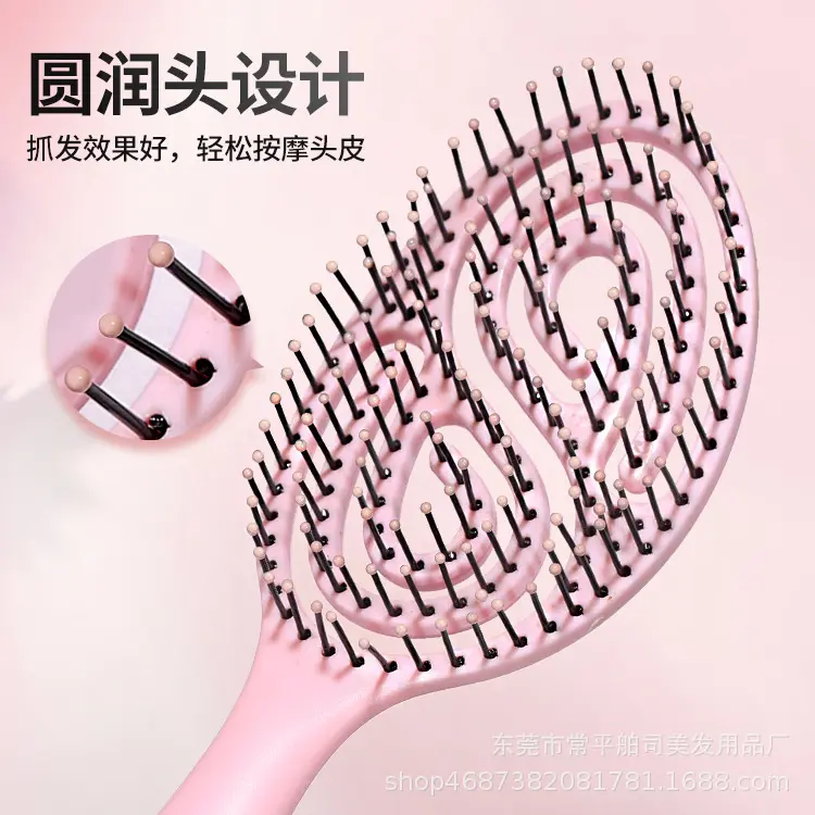 Multi-Functional Bone Comb Massage Brush Hair Care Professional Tool for Smooth Hair And Volume Boosting Curly Hair Comb
