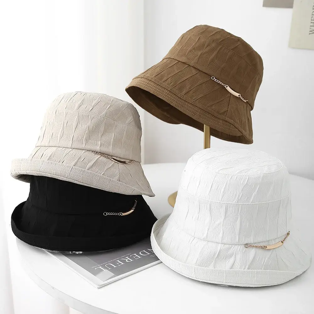 Women's Straw Boater Hat Spring Autumn Sun Protection Holiday Outing Fishing Cap Face Slimming Wide Brim Hat Lace Net Cap