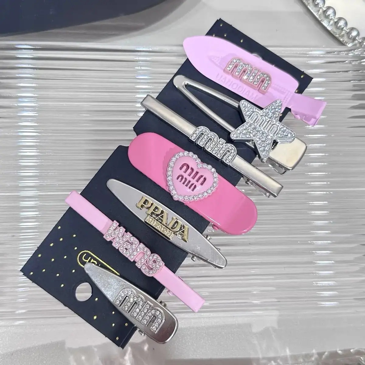 Sweet Cool Dopaamine Girl Millennium Style Side Bangs Duckbill Hair Clips Women's New Hot Sale Of The Season Hair Accessories Si