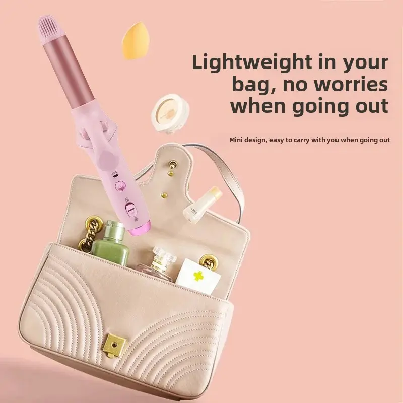 Wireless Portable Multi-Function Hair Curling Iron Damage-Free Straightening And Curling Travel Friendly Dormitory Use