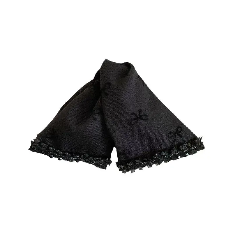 Elegant Butterfly Knot Triangle Hair Clip Women's Back of Head Updo Shark Clamp Hair Accessories Professional Salon Fixed