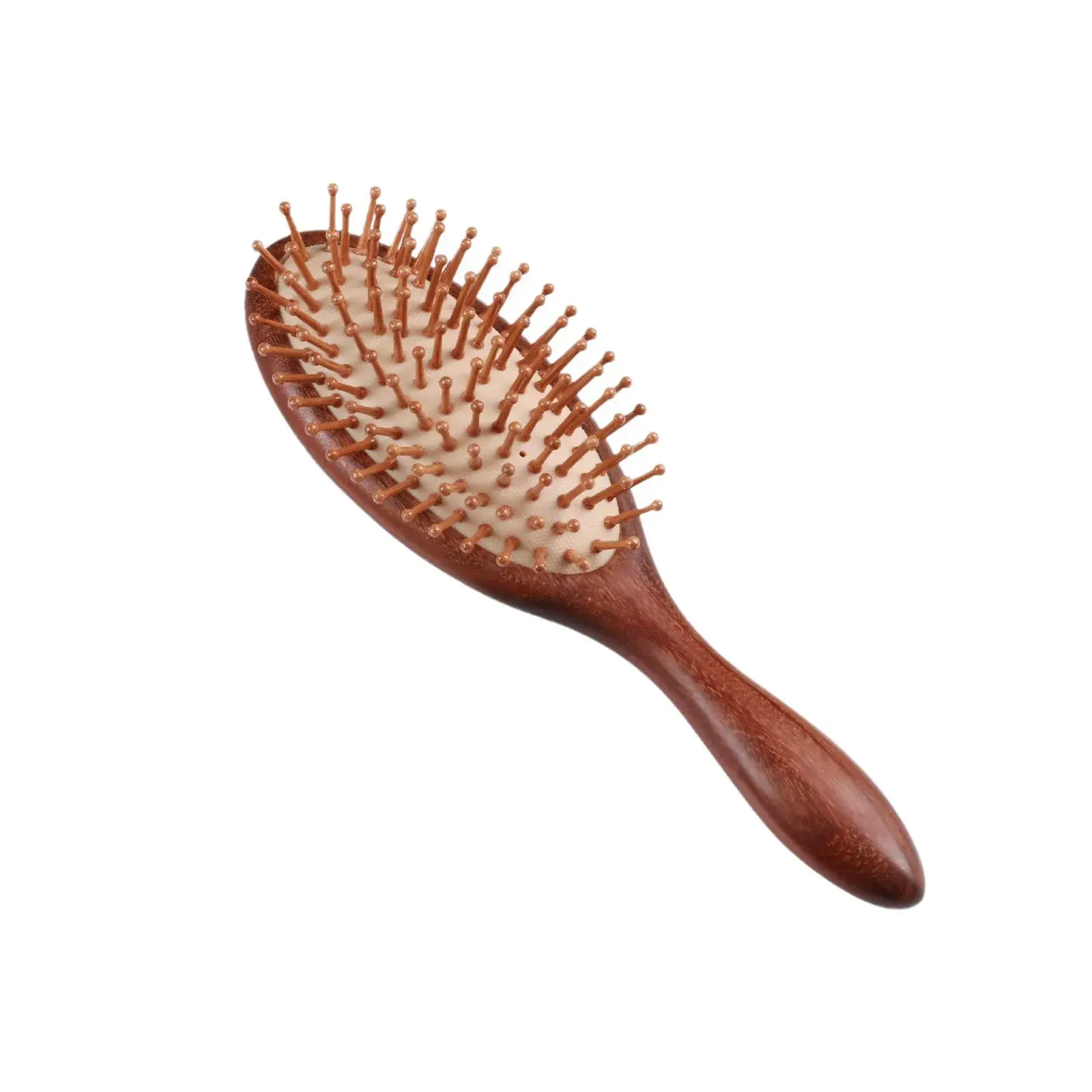 Large Size Thickened Round Handle Wooden Airbag Comb Professional Hair Salon Comb For Black People And Wigs Chinese Mainland Ori