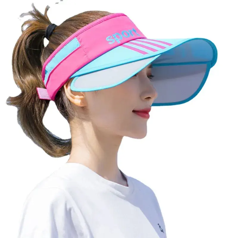 Women's Summer Sun Protection Hat Korean Style UV Protection Versatile Face Covering Adjustable Sun Hat Lace Net Cap