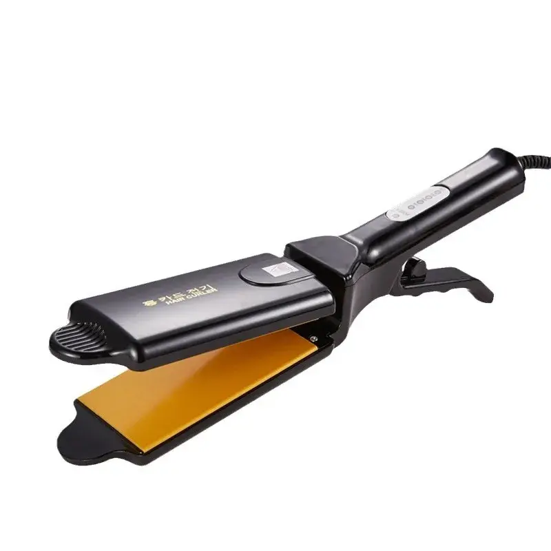 Salon Professional Hair Straightening Iron Clamp Large Size Iron Board for Women Hair Styling Tool Damage Free Hair Pulling