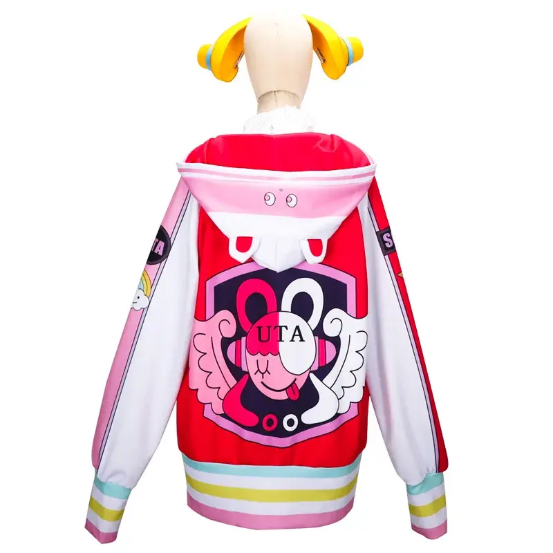 One Piece Cosplay Costume Red Version Theatre Performance World's Songstress Uta Cosplay Outfit New Unique Special Purpose Cloth