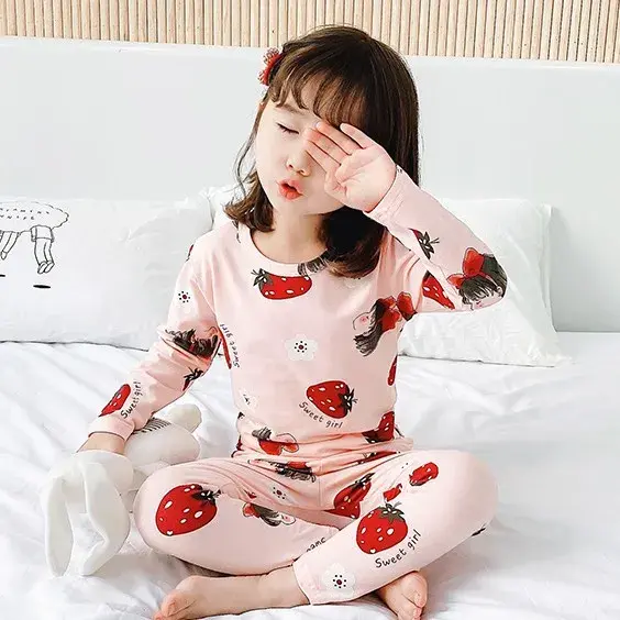 Thickened Fleece-lined Children's Winter Cotton Jacket Women's Autumn Clothes Warm Brassuit Infantile Autumnal Clothing