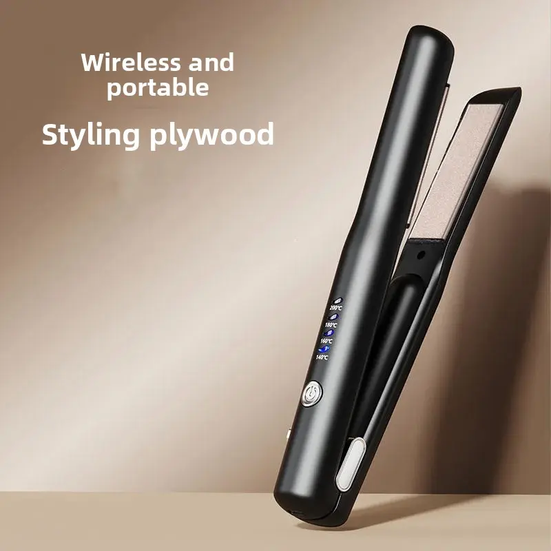 Portable Mini Wireless Hair Straightener And Curler Charger USB Dormitory Tool Hairdressing Salon Accessories China Origin