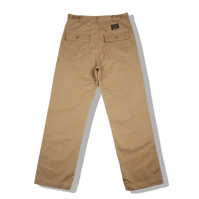 OKONKWO American Style Vintage Military Pants OG-107 Work Casual Pants People's Pattern Trousers Ame Kwo