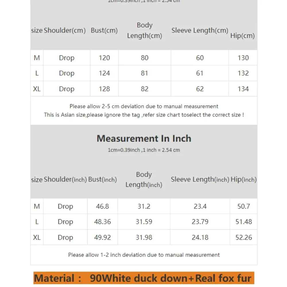 2024 Winter Jacket Women Hooded Natural Real Fox Fur White Duck Down Coat Thick Warm Streetwear Casual Outerwear Puffer Jacker