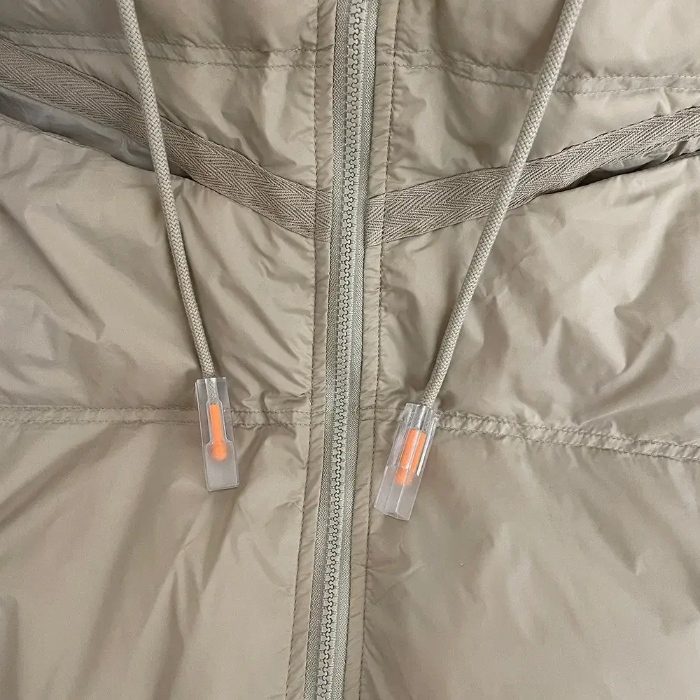 Down Jacket Women Fashion 2024 Autumn Winter Thick Long White Duck Down Coat Warm Large Loose Hooded Down Jacket for Lady
