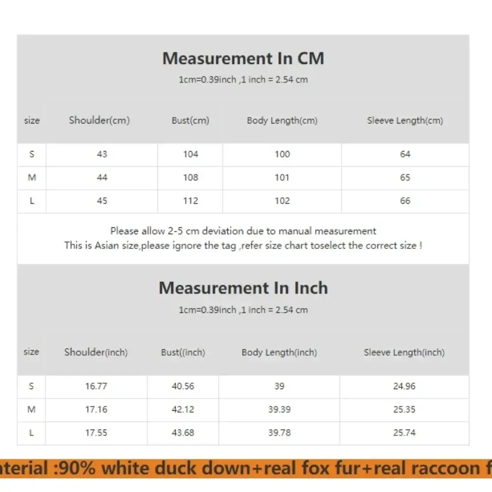 2024 Winter New White Duck Down Real Fox Fur Real Raccoon Fur Long Hooded Coat Women Slim Warm Jacket Female Casual Fashion