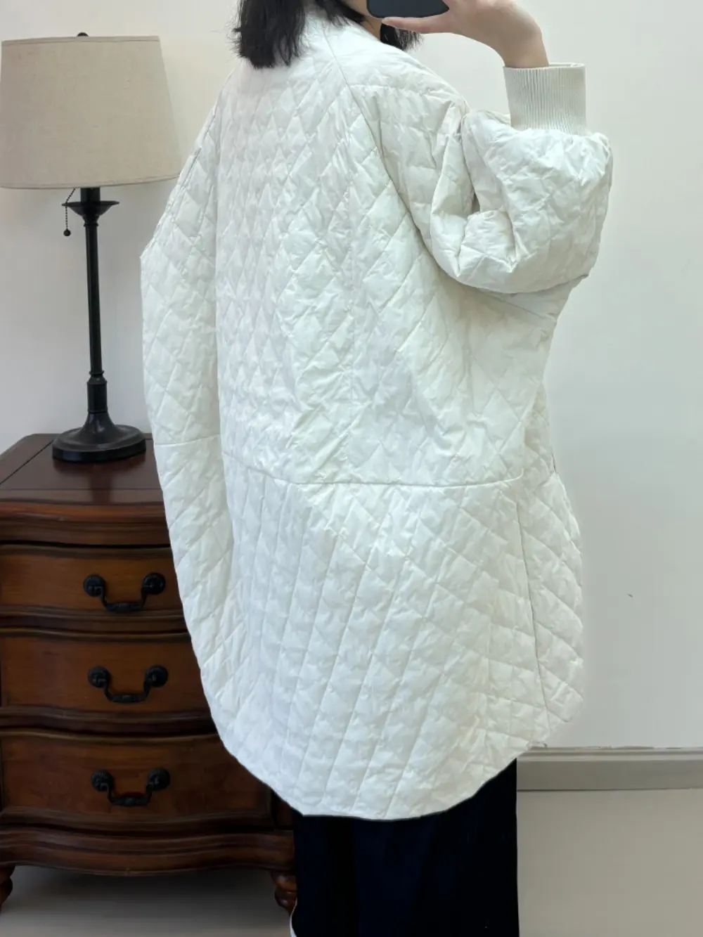 2024 New Autumn Winter White Duck Down Coat Women Puffer Jacket Warm Vintage Single Breasted Lightweight Down Jacket Female