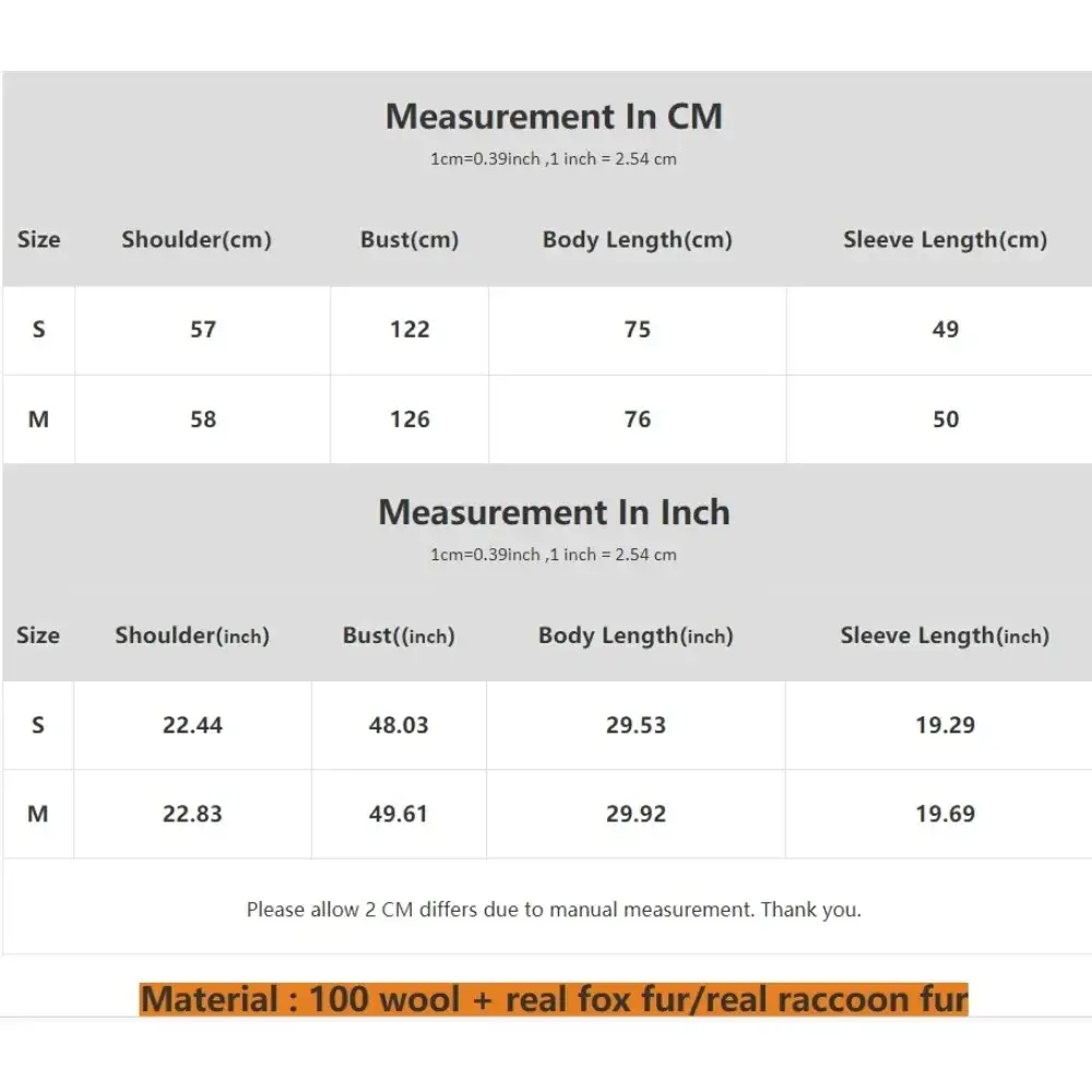 Wool blend Coat Women Real Fox Fur Collar Spring Autumn Coat Jacket Fur Scarf Suit Fluffy Fur Shawl Fur Cuff Wraps Scarves