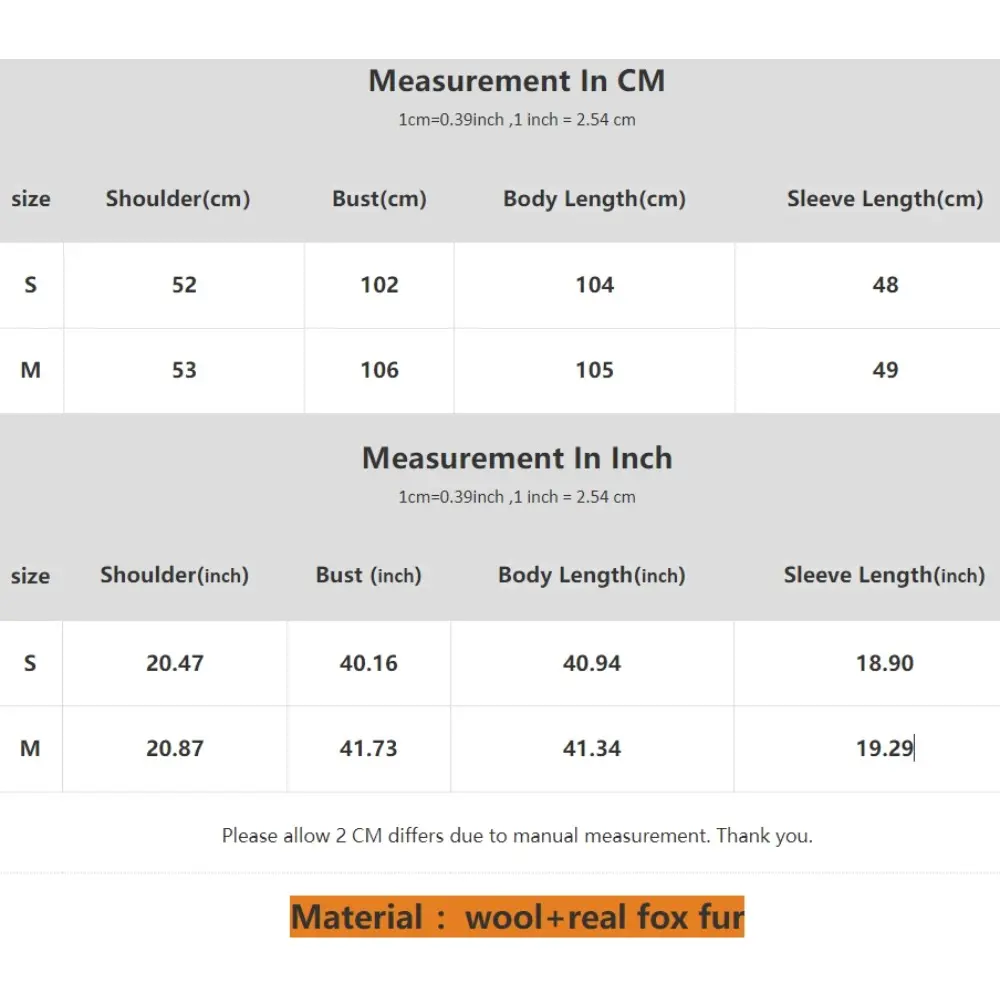 Wool Blends Coat Long Natural Woolen Coat Women New Autumn Winter Clothes Fashion Warm Wool Real Fox Fur Jacket Overcoat