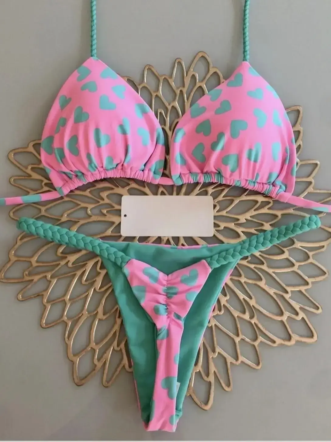 2024 sexy women bikini, brazilian triangle bikini, push-up swimsuit, beach bikini