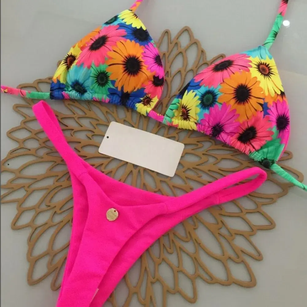 New bikini women's swimsuit beach vacation sexy bikini set thong swimsuit bikini