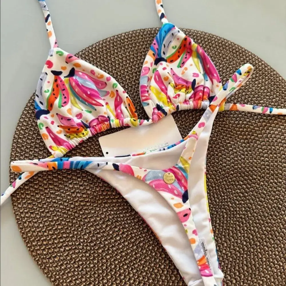 New bikini women's swimsuit beach vacation sexy bikini set thong swimsuit bikini