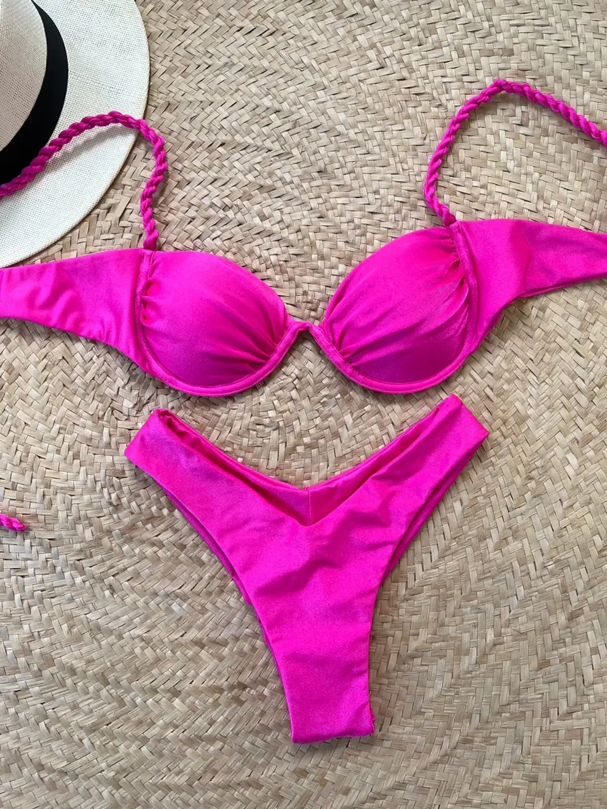 2024 New Steel Bikini Split Women's Swimsuit
