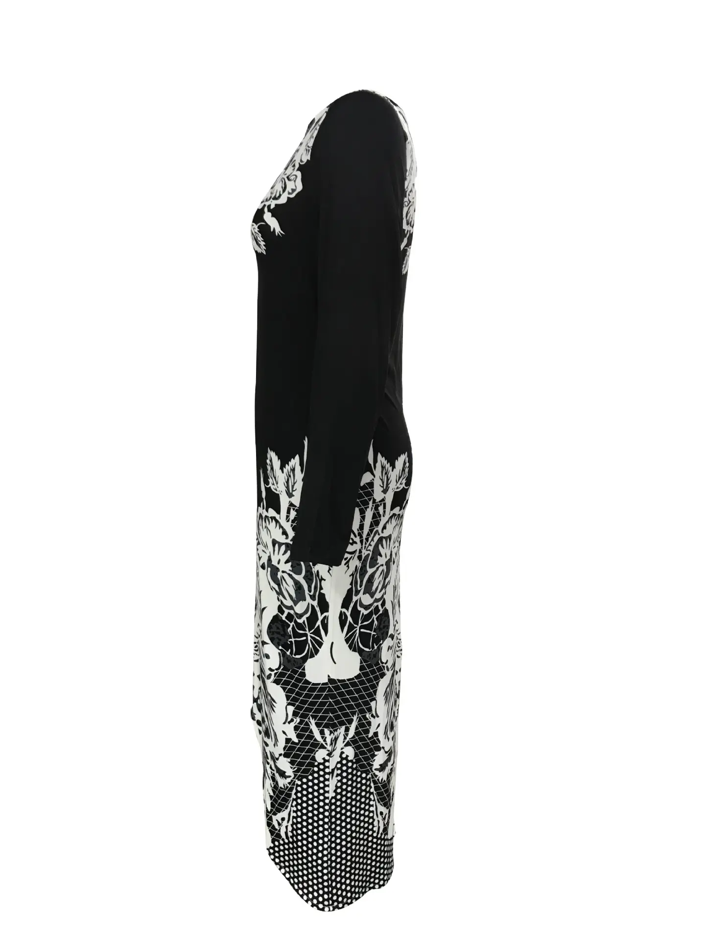 2025 autumn women's temperament commuting style cheongsam hip slim dress