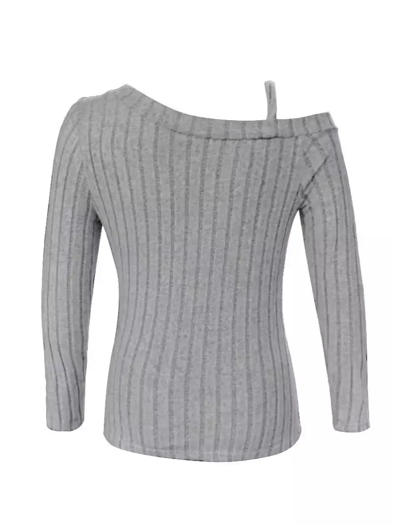 2025 full size stock women's buckle shoulder strap off-the-shoulder pit top, slim fit, fashion design shoulders