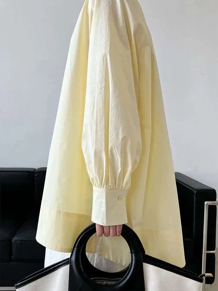 LANMREM Korean Style Sunscreen Shirt For Women O-neck Long Sleeves Solid Color Casual Blouses 2025 Spring New Clothing 2Z22180