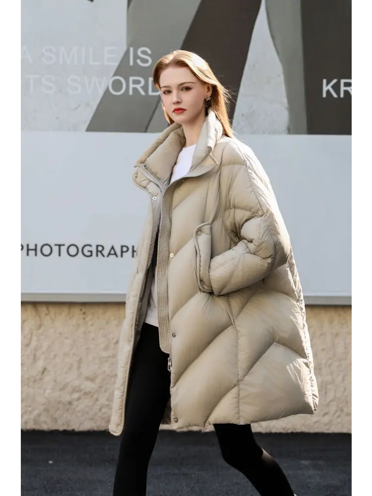 New Style Women's Padded Jacket Winter Down Jacket Puffer Coat White Duck Thick Warm  Coats Down Jacket Padding Outwear