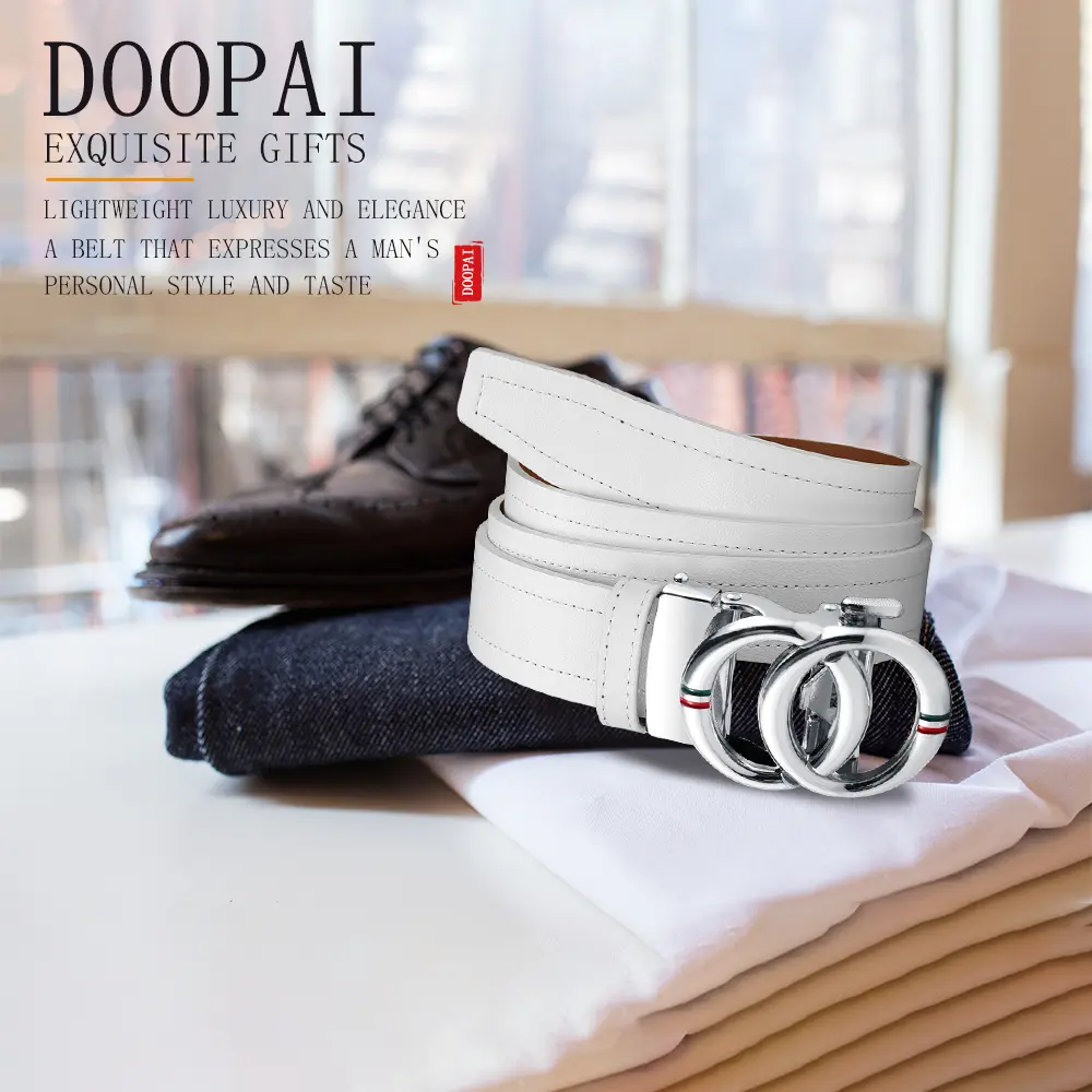 Belts Famous Brand Belt Men Mens Belts Quality Genuine Luxury Leather Belt Double Loop Round Buckle Belts for Men Gifts
