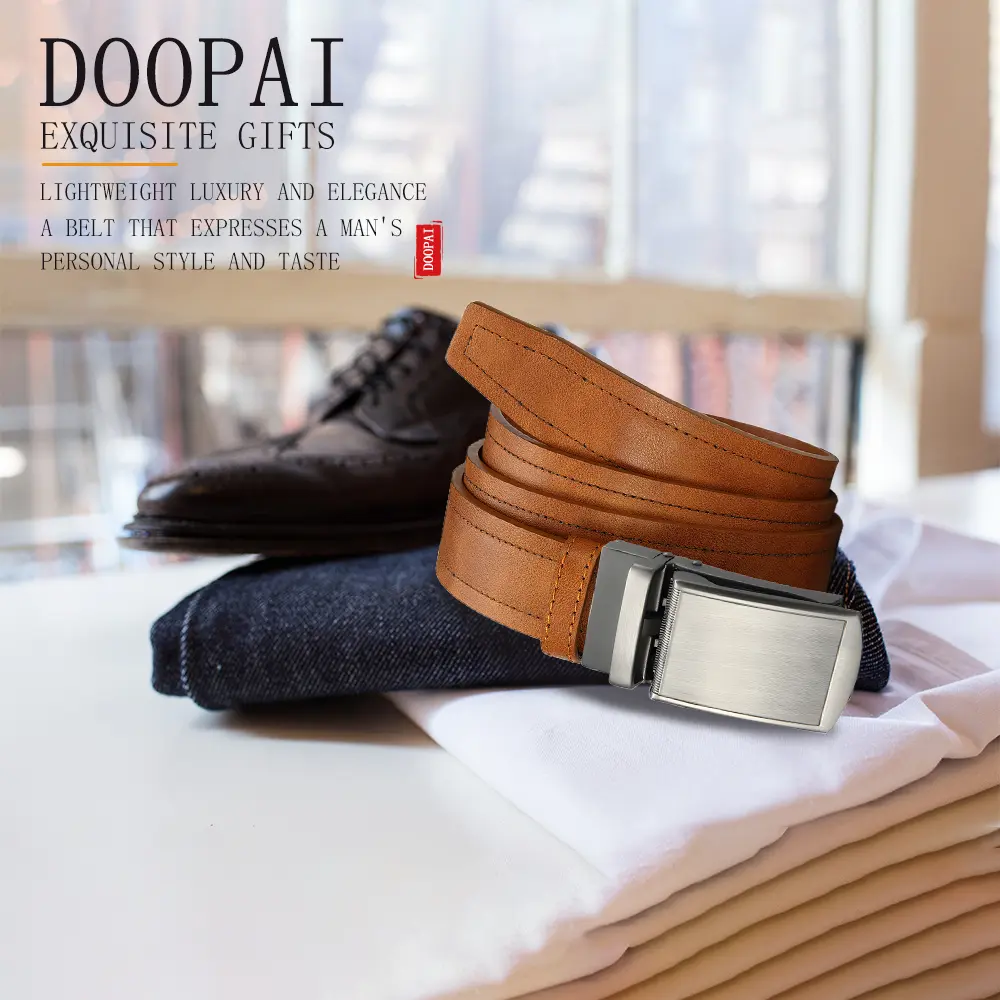 New Luxury Belt for Men PU Leather Belt Metal Pin Buckle High Quality Famous Brand Designer Waist Strap Belt for Jeans Plus Size