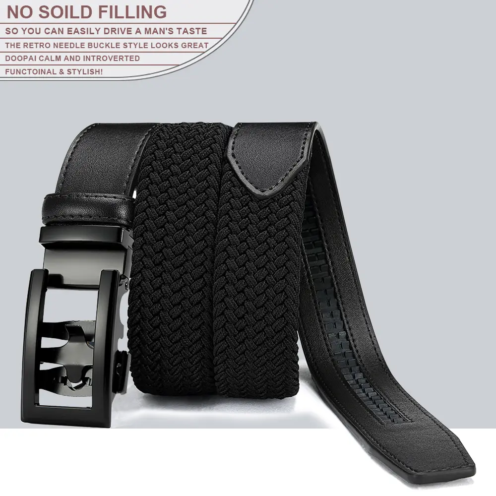 New Luxury Belt for Men high quality Leather Belt Metal Pin Buckle High Quality Famous Brand Belts for Jeans Men elasticity Belt