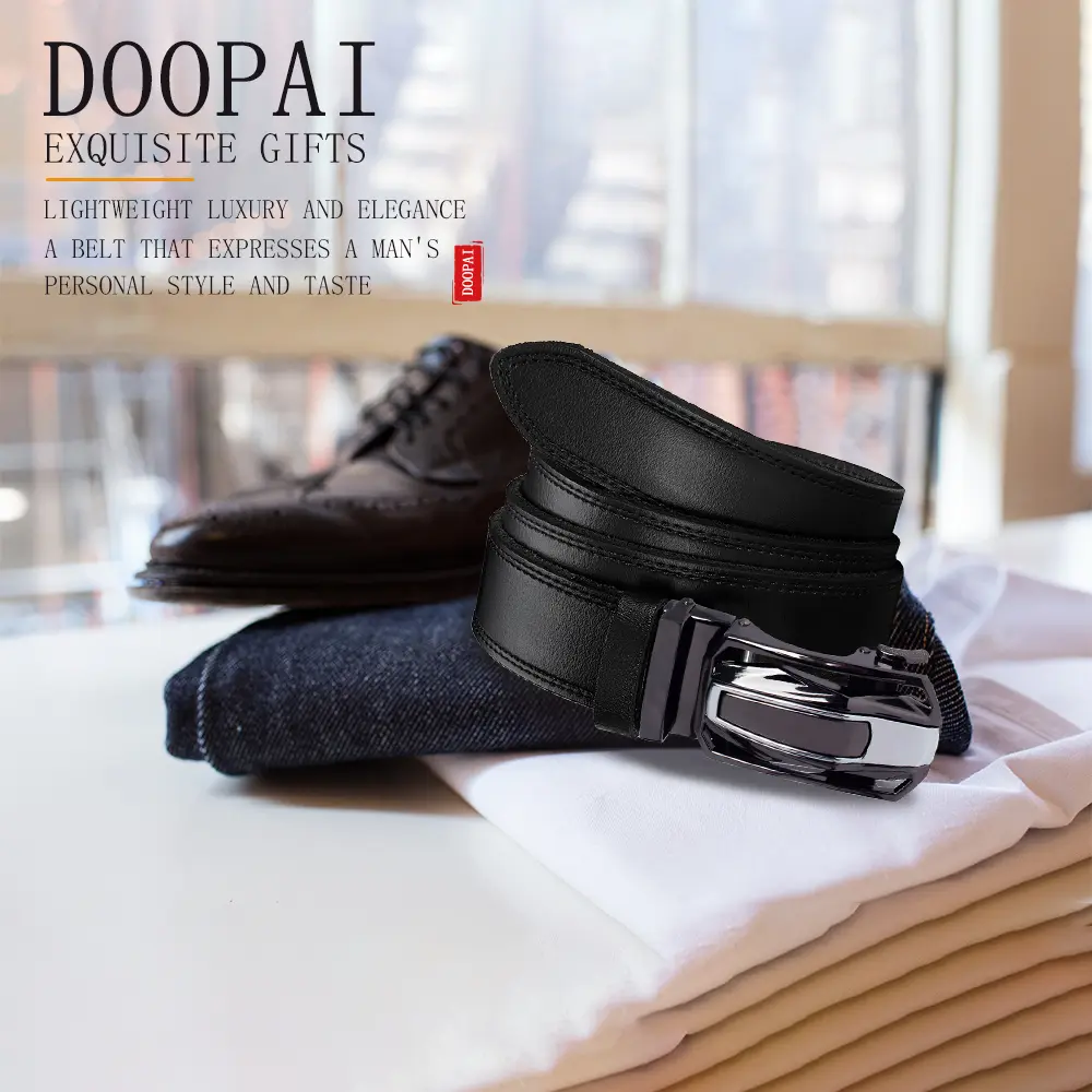 Men Genuine Leather Belt Automatic Buckle Belt Fashion Alloy Belts Leather Luxury Belts for Men Business Luxury Designer Clothes