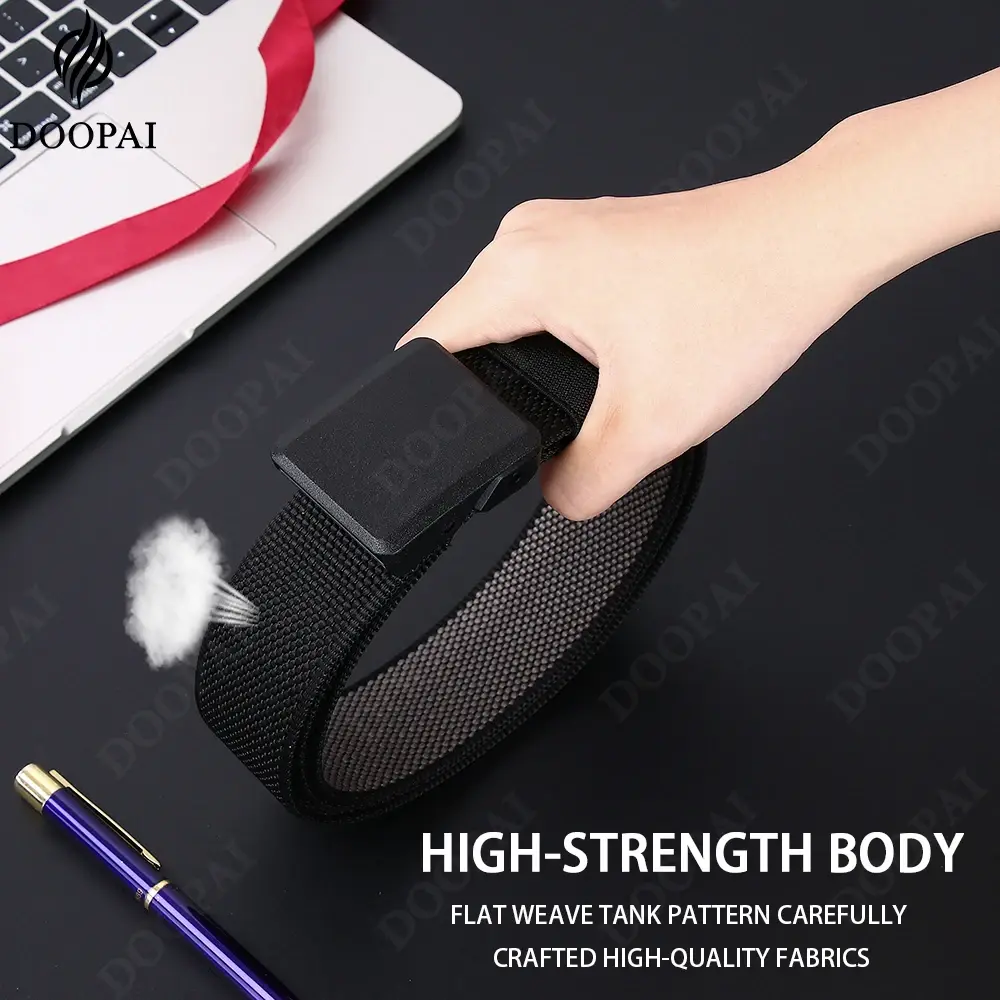 Unisex Army Tactical Waist Belt Jeans Male Casual Men Women Belt Canvas Military Automatic Buckle Nylon Belt Outdoor New