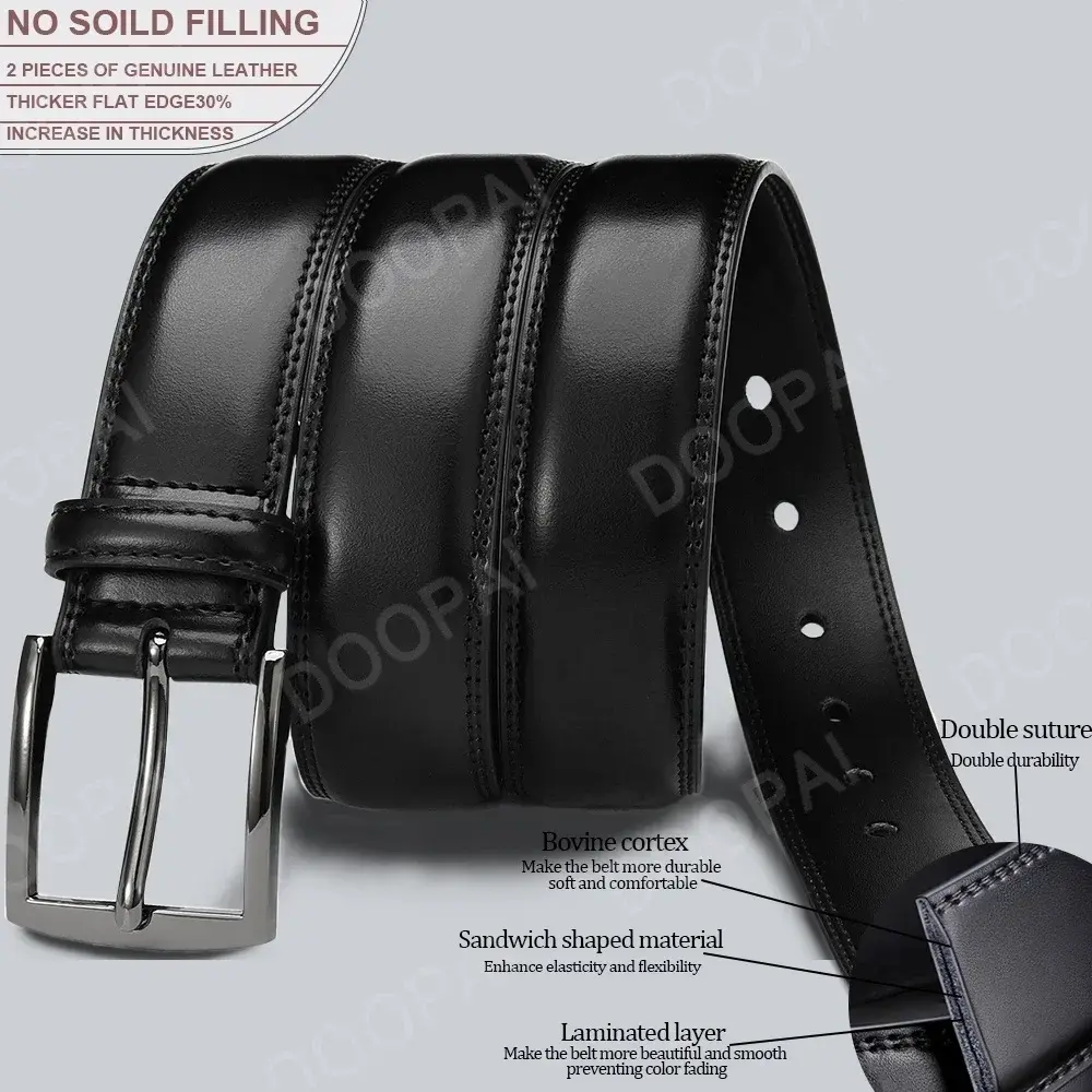 105 125 155cm Plus Size Men Belts High Quality Genuine Leather LONG Large Pin Buckle Metal Automatic Buckle Male Belts Strap Mal