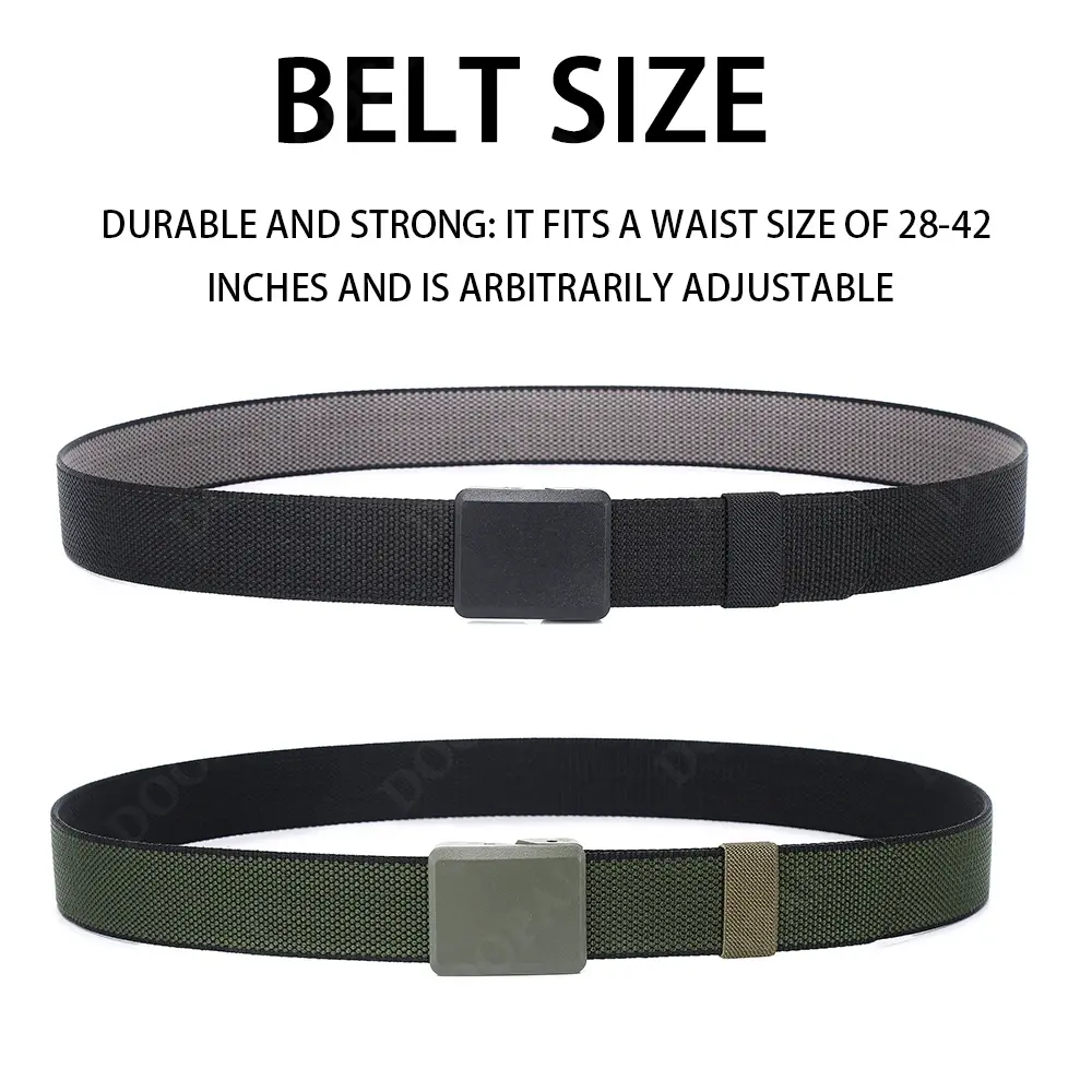Unisex Army Tactical Waist Belt Jeans Male Casual Men Women Belt Canvas Military Automatic Buckle Nylon Belt Outdoor New