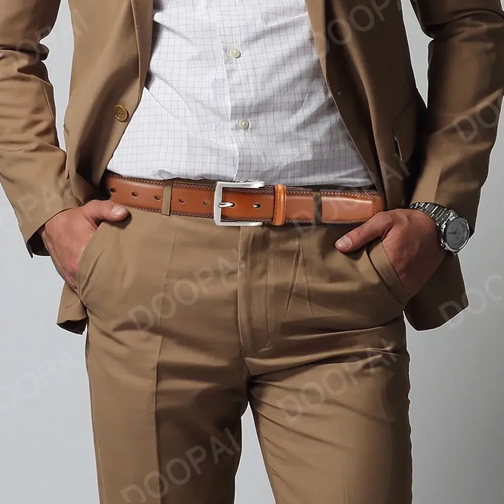 105 125 155cm Plus Size Men Belts High Quality Genuine Leather LONG Large Pin Buckle Metal Automatic Buckle Male Belts Strap Mal