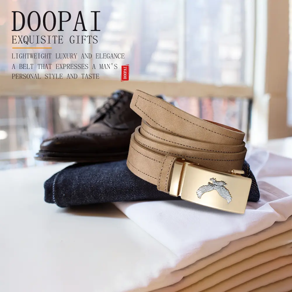 Men Leather Belt Automatic Buckle Belt Fashion Alloy Belts Leather Luxury Belts for Men Business Luxury Designer Clothes