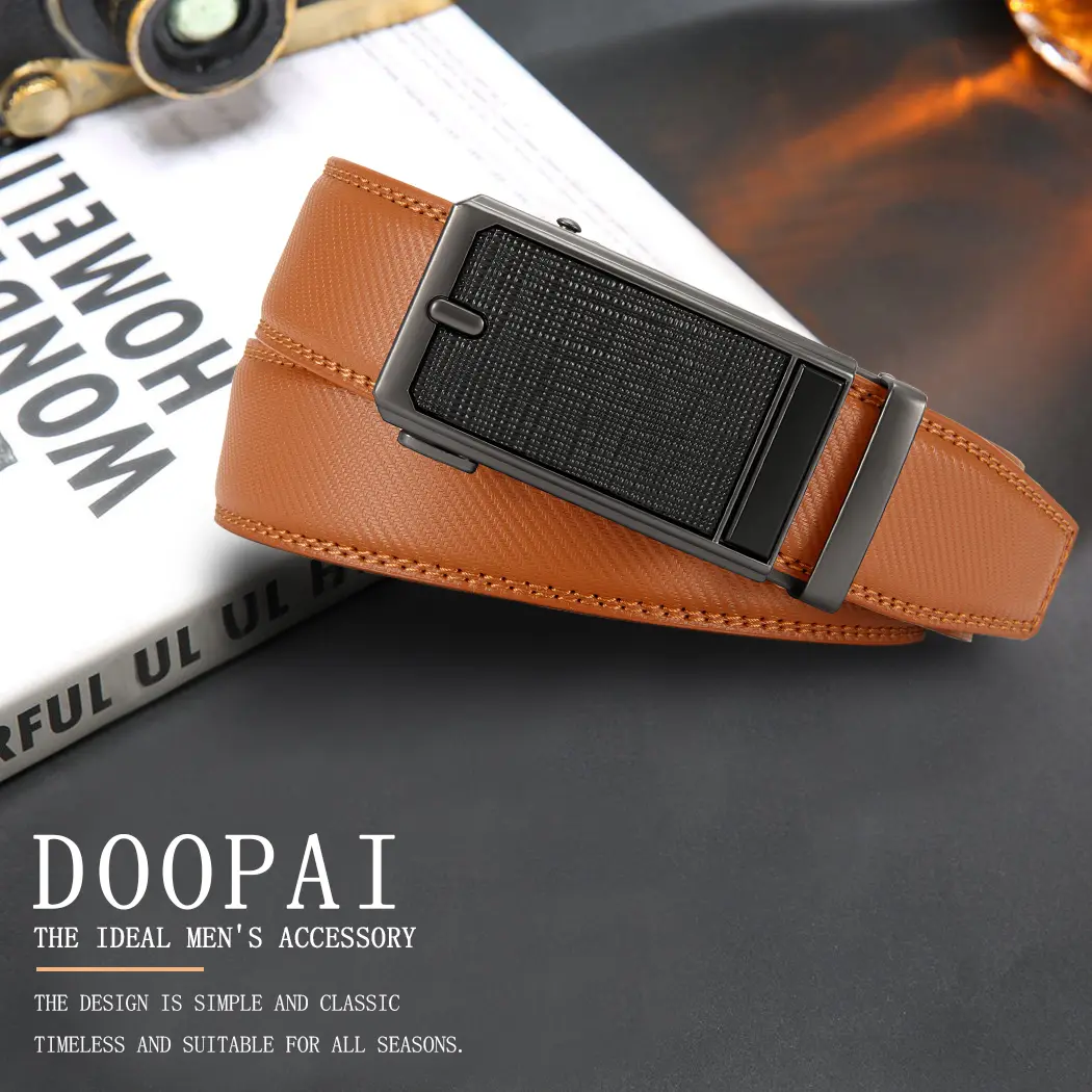 Fashionable Adjustable Belt Luxury Black Cowhide Leather Female Designer Belt Korean Corset Metal Buckle Women's Belt
