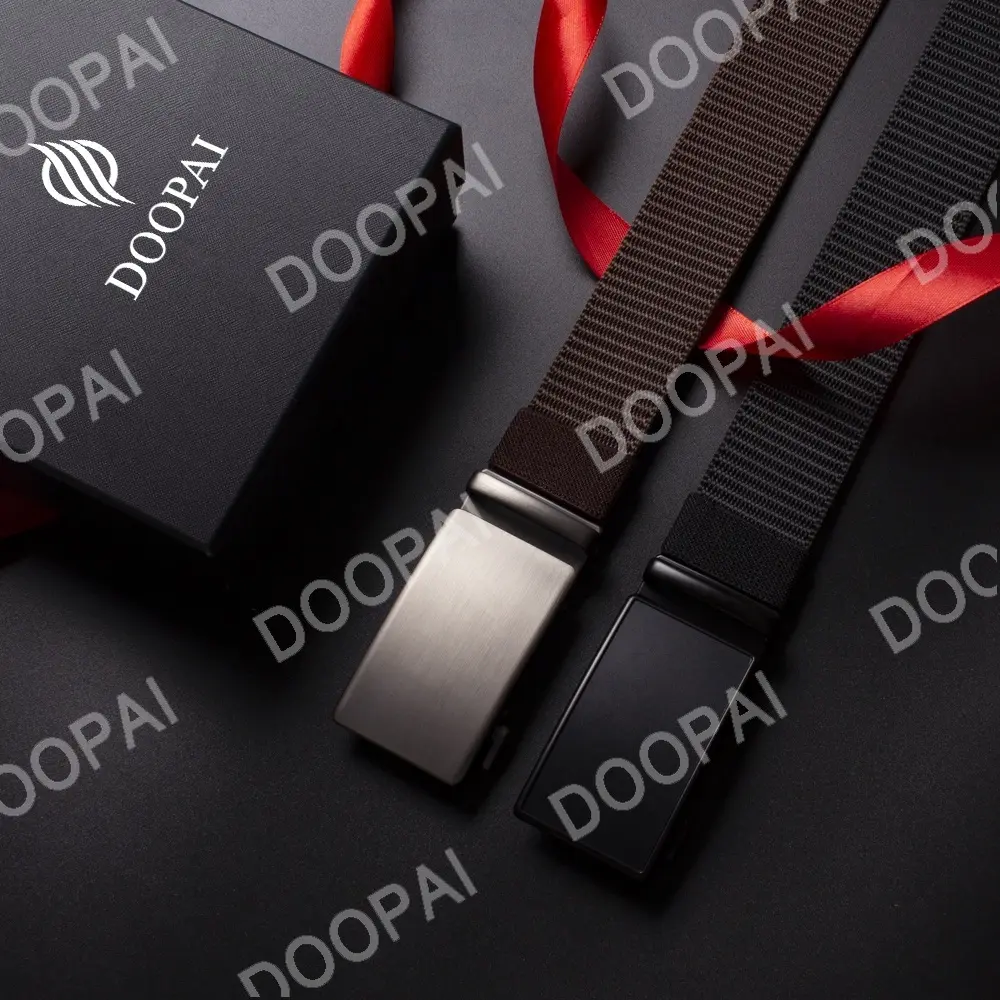 Men's Nylon Canvas Belt Male Korean Version All-Match Casual Automatic Buckle Golf Belt