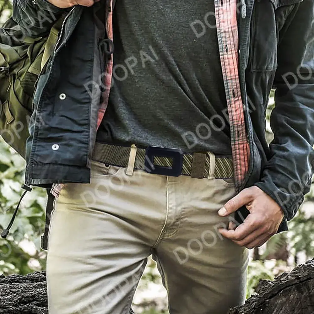 New Sports Nylon Belt Men Women Fashion Canvas Belts Male Design Outdoor Waistban Two-Sided Designs Tactical Belt Military Belt